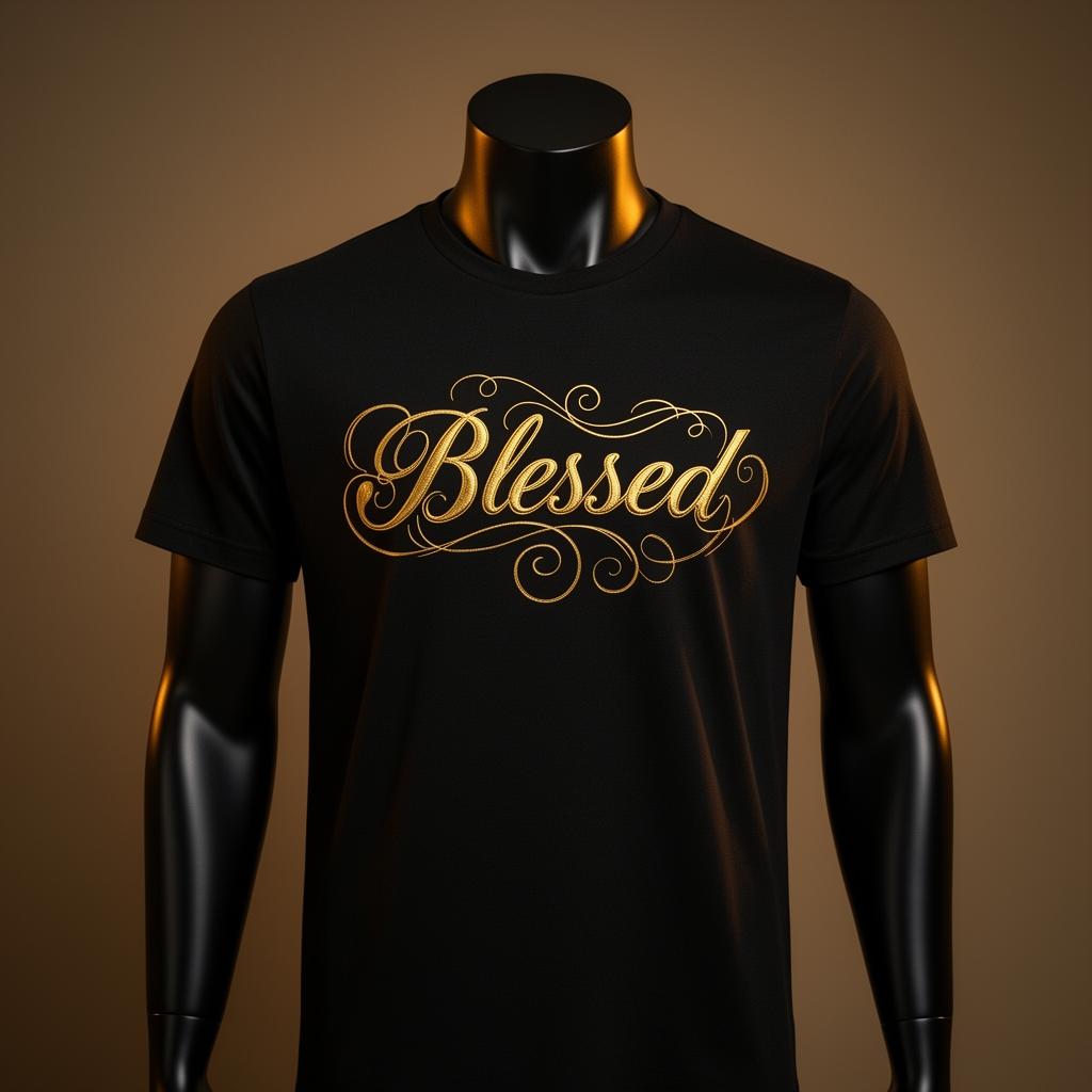 Blessed Script Tee